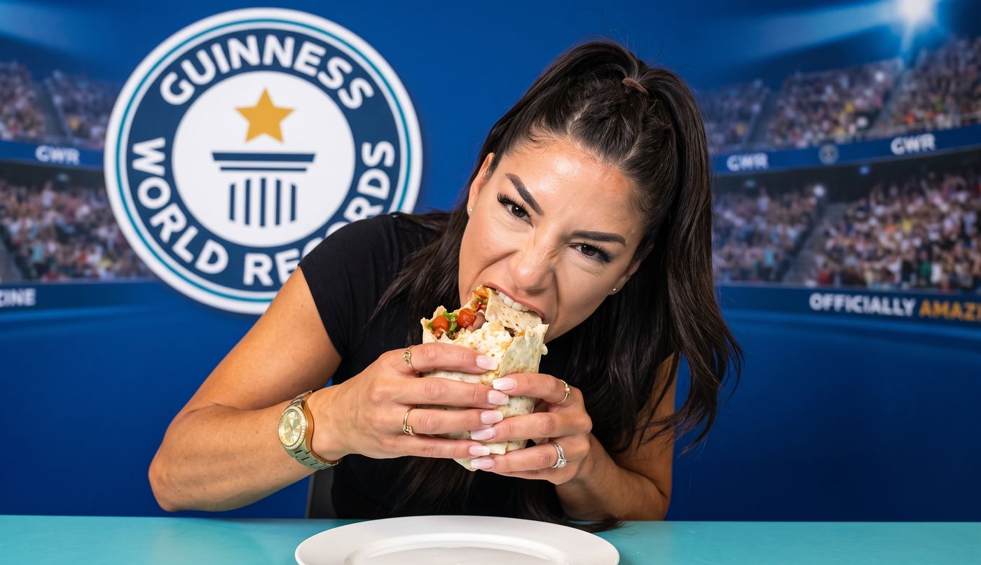 Leah Shutkever burrito record