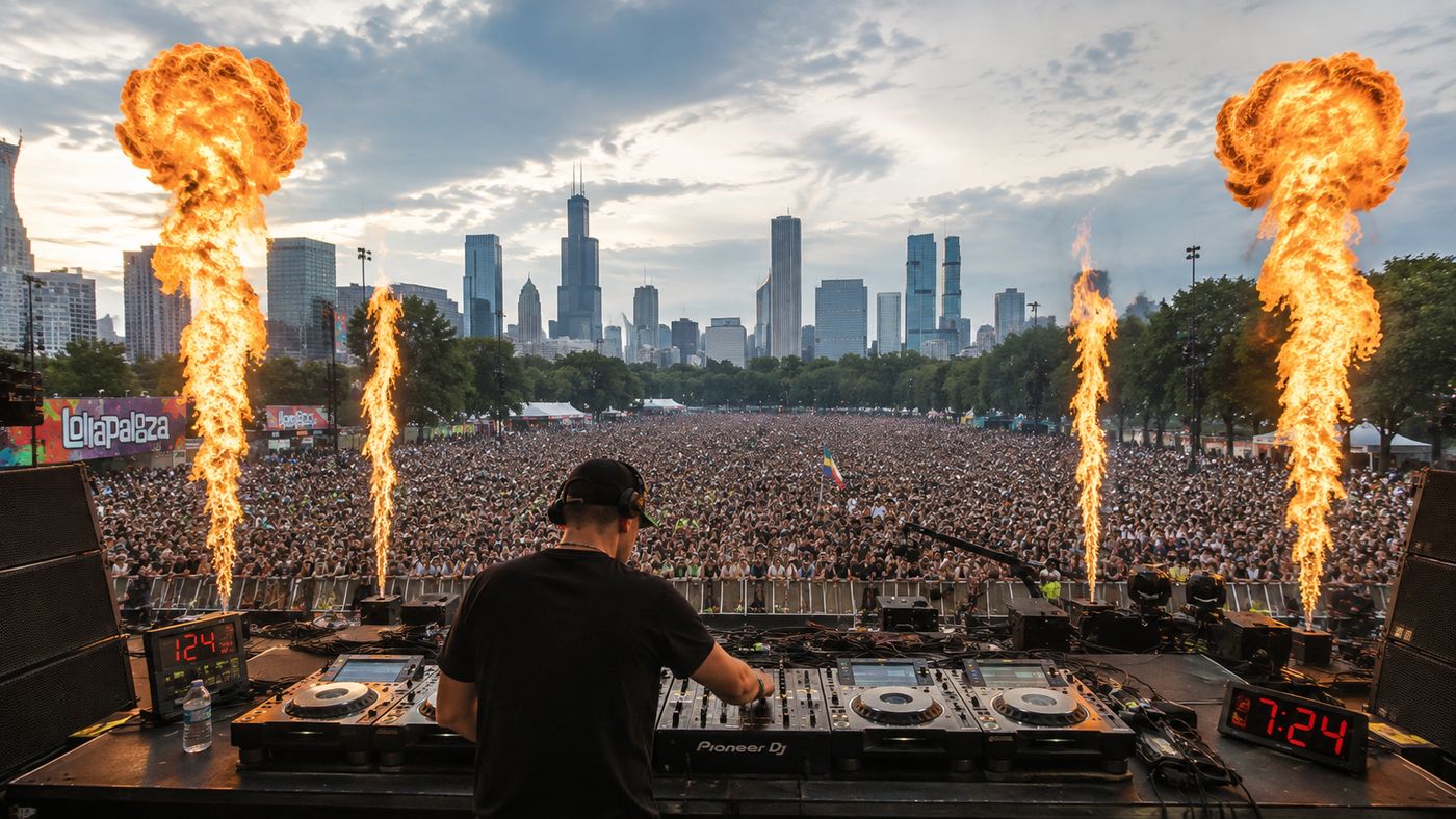 Music Festival Concert Crowd