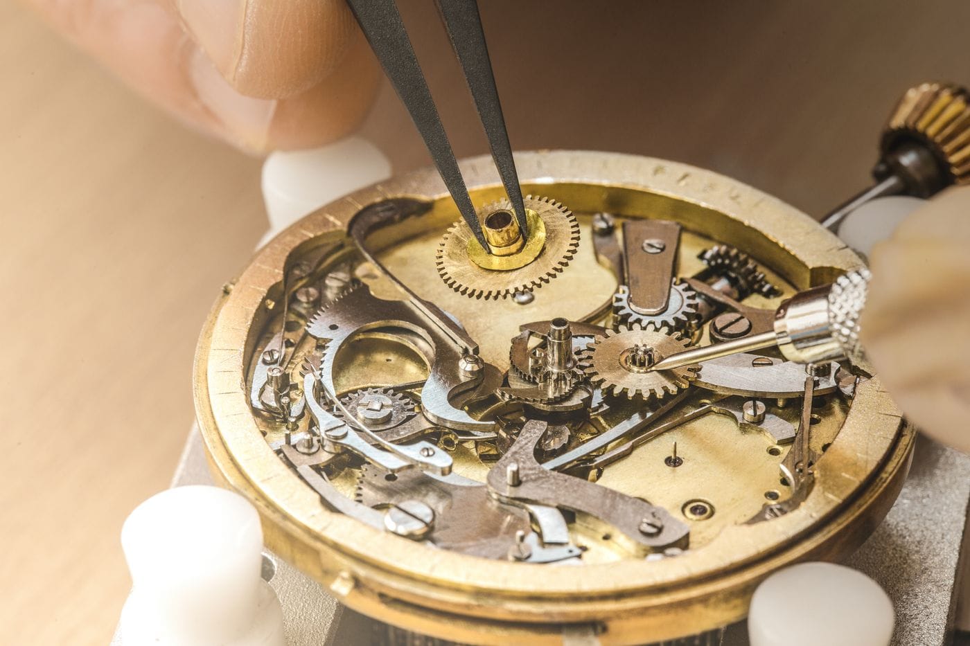 Students at the École nationale d'horlogerie