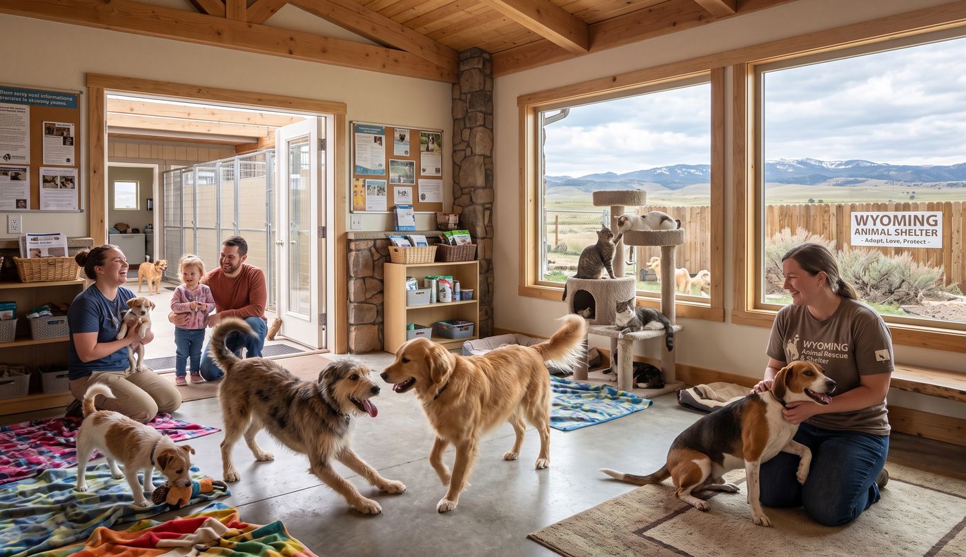 Wyoming no-kill shelter animals saved