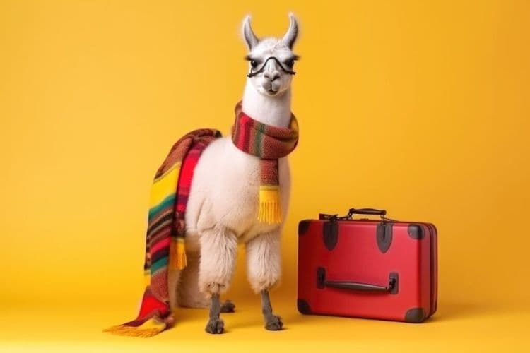 This Airport Hired Therapy Llamas For The Holidays