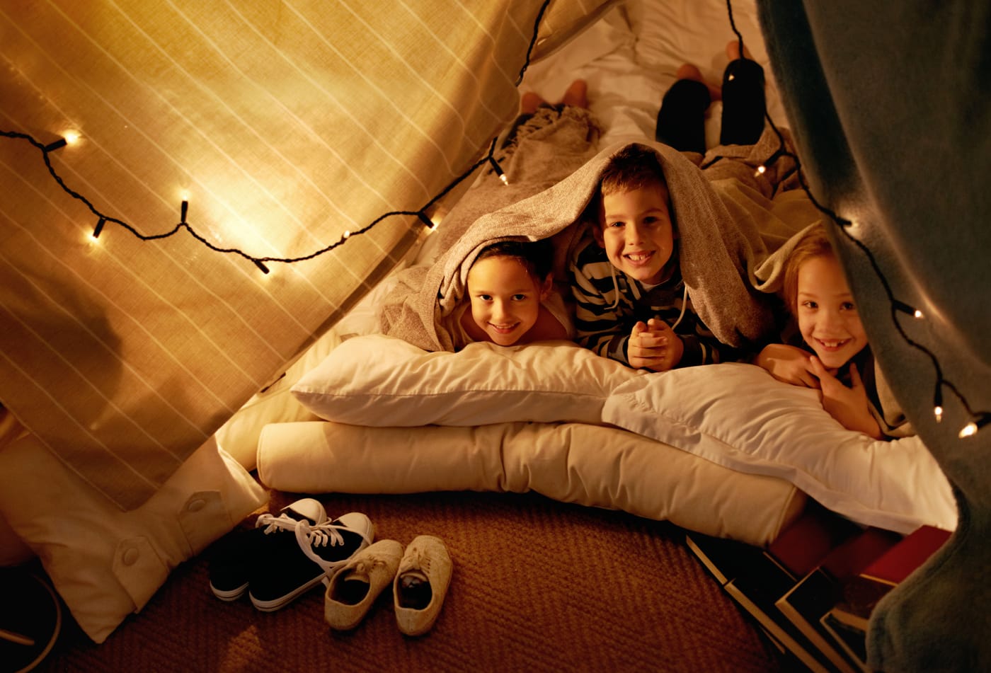 World's largest blanket fort Clark County Nevada Foster Kinship West Career Technical Academy Guinness World Record 2026