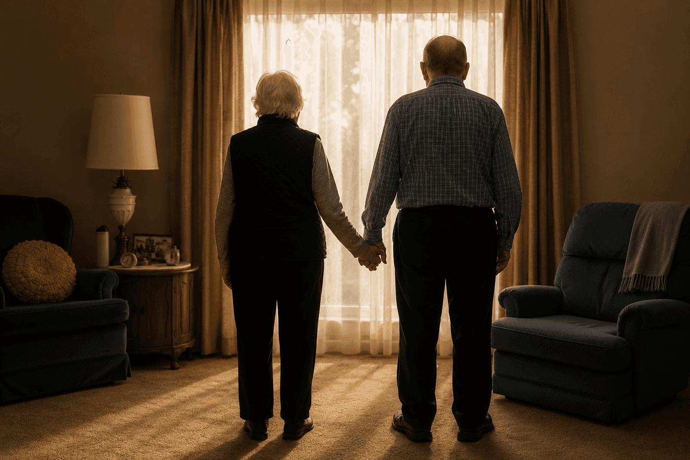 Betty and Kermit Eastman of St Cloud Minnesota celebrating their 80th wedding anniversary