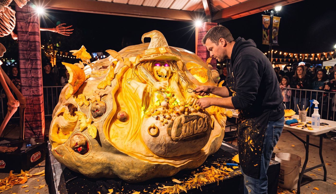 Giant Jack O'Lantern Salem