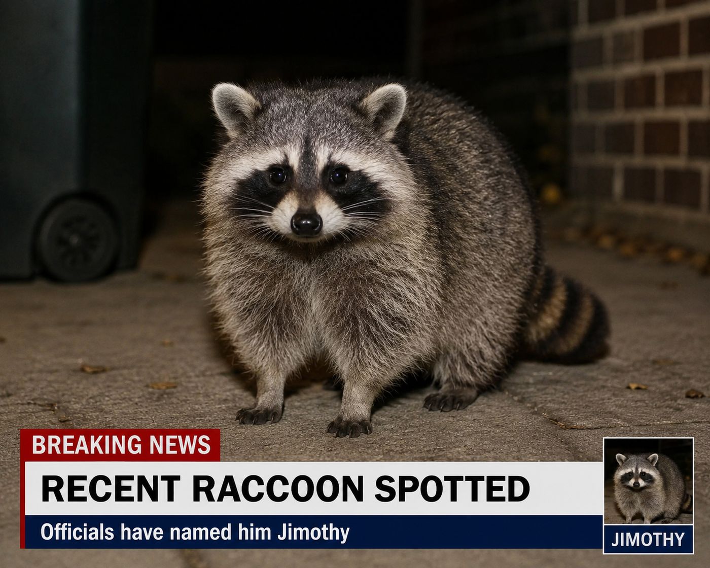 Jimothy the viral Seattle raccoon