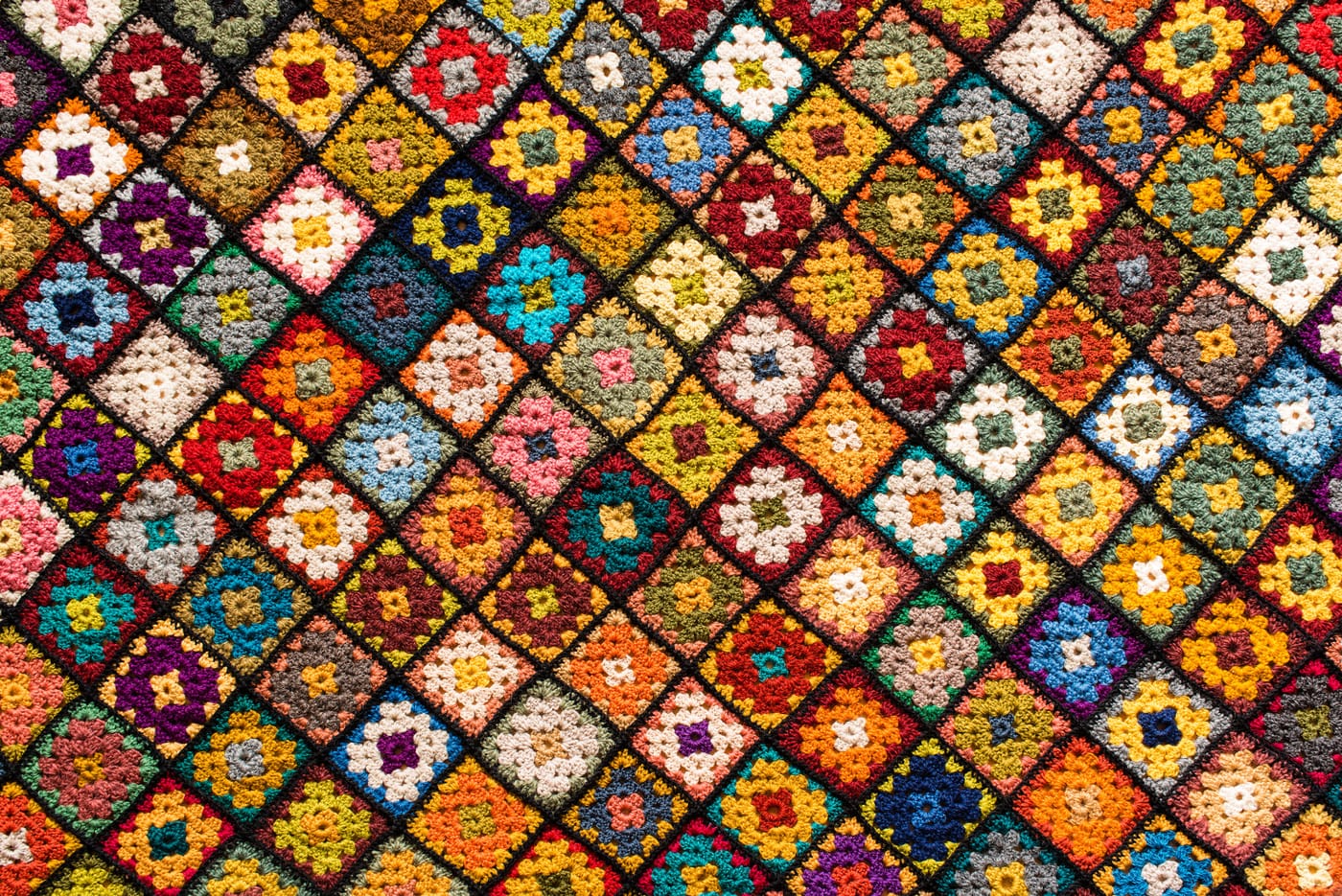 Soft crocheted baby blankets representing Eliz Sandalls donation of over 100 handmade blankets to Bradford Royal Infirmary maternity unit