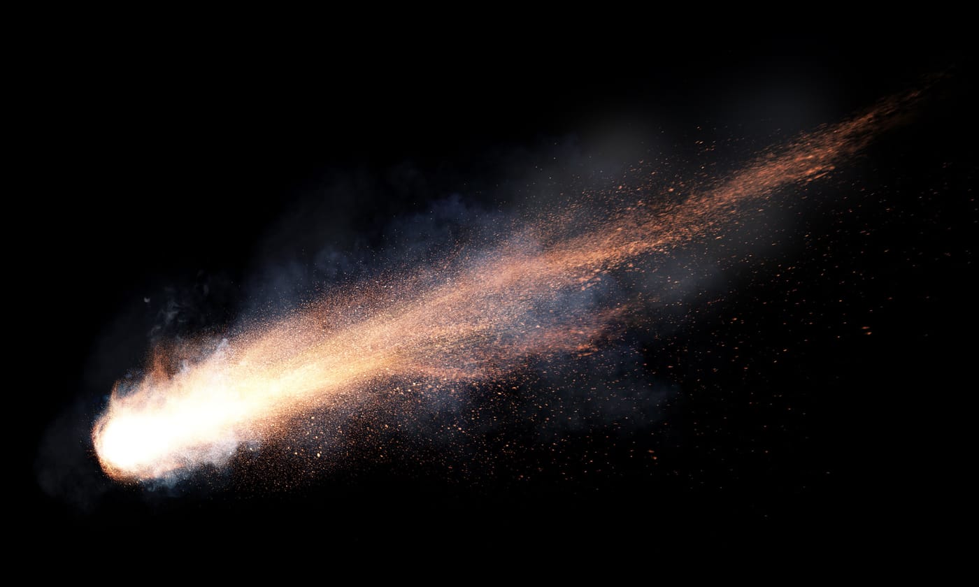 Interstellar comet 3I/ATLAS in deep space